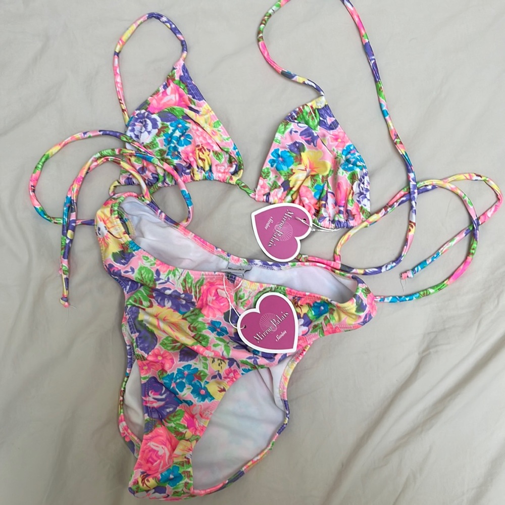 Mirror Palais Babysitters Club print bikini - BRAND NEW, Never worn